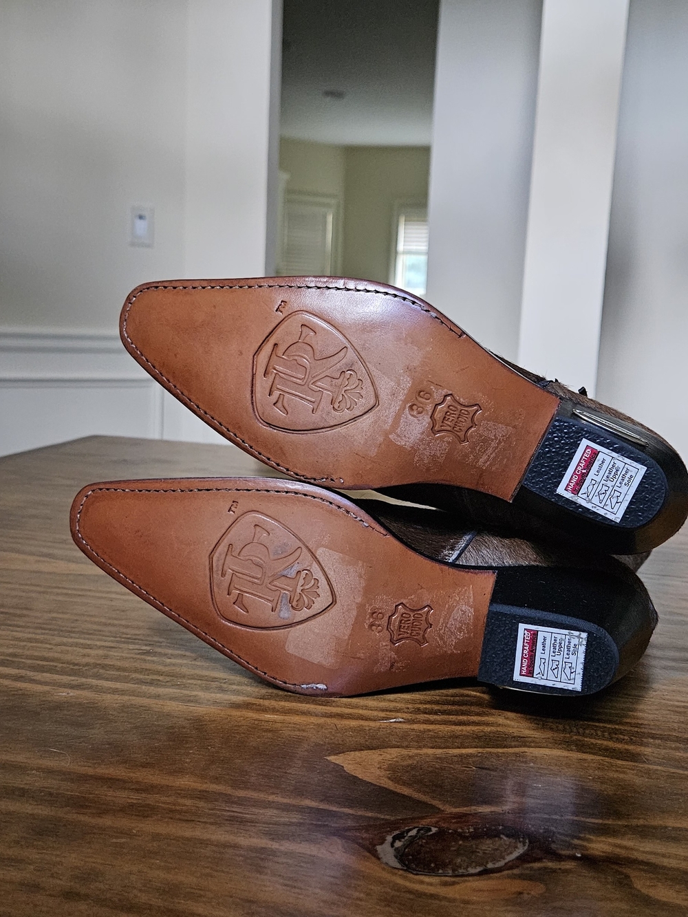 Rockwell Tharp Cowhair/Pony Hair Boots - Picture 8 of 9